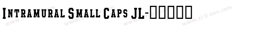 Intramural Small Caps JL字体转换
